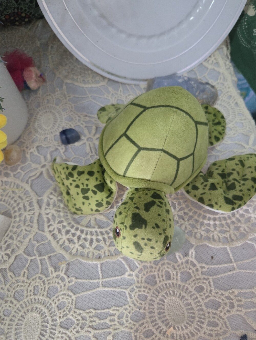 4/$15 Ganz Squishy Squad Sea Turtle Plush 6” Green | Kawaii Kidcore Y2K